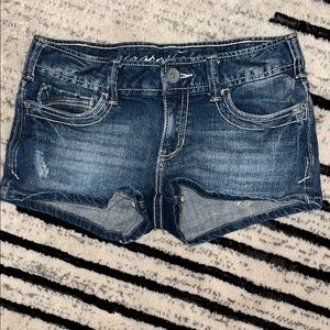 AEROPOSTALE Dark Blue Jean Shorts